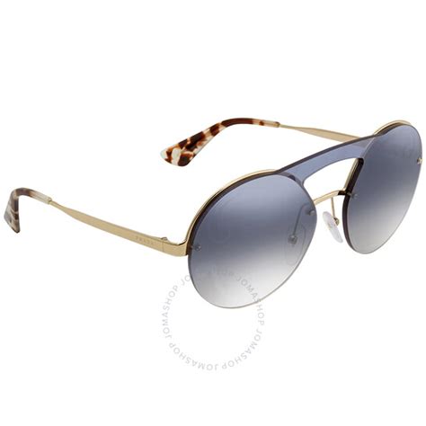 prada 65ts|Prada CINeMA EVOLUTION Brown Silver Round .